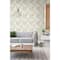 RoomMates Wood Hexagon Tile Peel & Stick Wallpaper